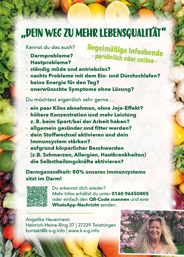 Dein Weg zu mehr Lebensqualität